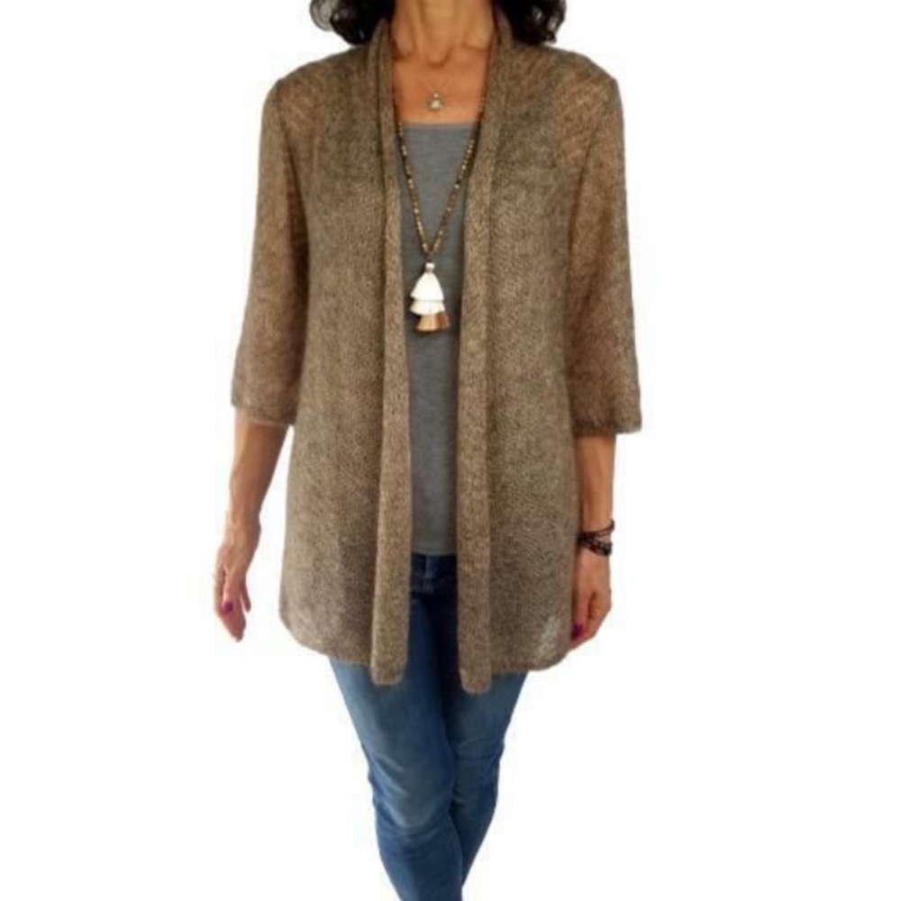 🫶Eileen Fisher Mohair Open Cardigan